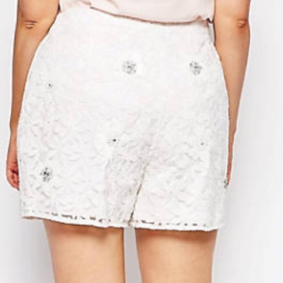 NWOT🎀ASOS lace sequin shorts - Picture 5 of 5